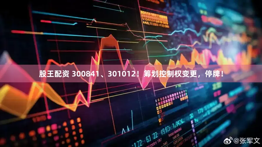 股王配资 300841、301012！筹划控制权变更，停牌！