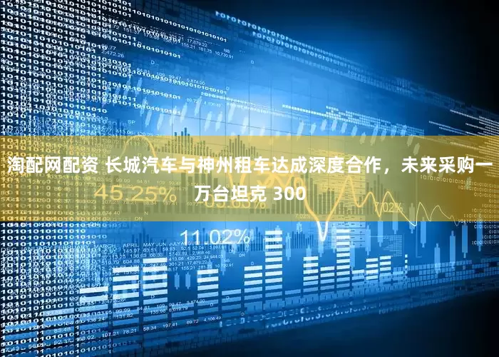 淘配网配资 长城汽车与神州租车达成深度合作，未来采购一万台坦克 300